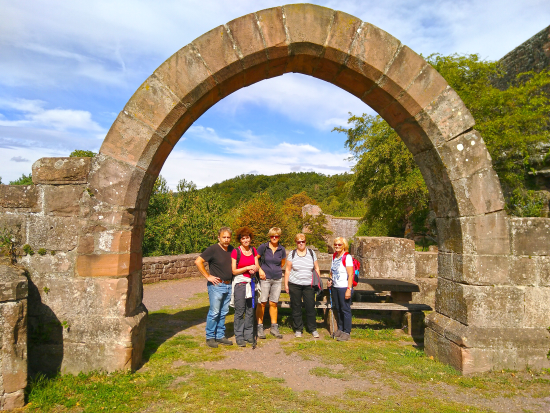 Auf dem Höhenweg zur Madenburg 2019